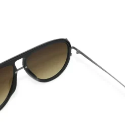 Ivy Luxe - Olive Tangle-Free Women's Round Aviator Sunglasses-TopFoxx Best