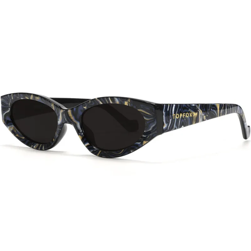Kat x Money Moves - Dark Blue Women's Sunglasses-TopFoxx Discount
