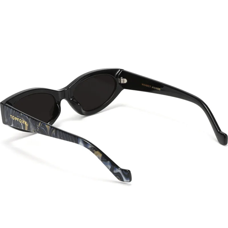 Kat x Money Moves - Dark Blue Women's Sunglasses-TopFoxx Discount