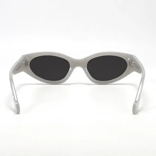 Kat x Money Moves - Silver Women's Cateye Sunglasses-TopFoxx Fashion