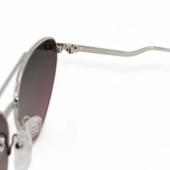 Lucky Star - Ruby & Silver Unisex Sunglasses-TopFoxx Outlet