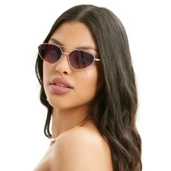 Lucky Star - Ruby & Silver Unisex Sunglasses-TopFoxx Outlet