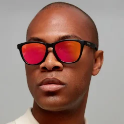 Rise Up - Revo® Mirrored Red Unisex Sunglasses-TopFoxx Best