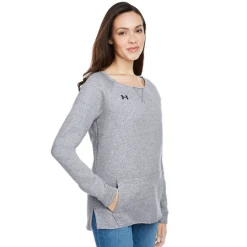 Women's Hustle Fleece Crewneck Sweatshirt-Under Armour Best