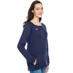 Women's Hustle Fleece Crewneck Sweatshirt-Under Armour Best