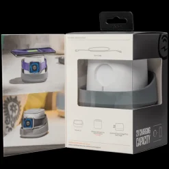 wireless watchdock duo 10W - Grey/White-Ventev Hot