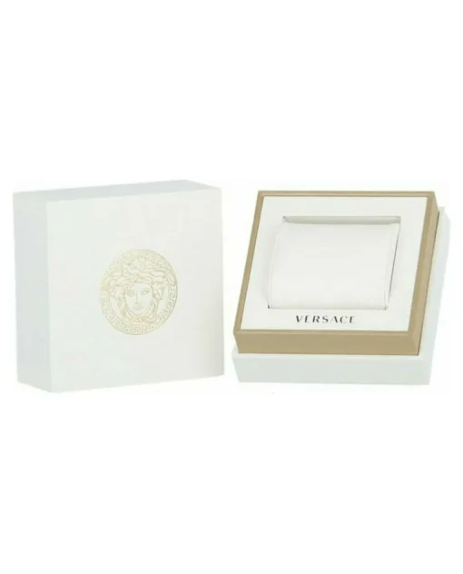 Medusa Chrono Leather Watch-Versace Online