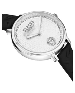 La Villette Crystal Leather Watch-Versus Versace Hot