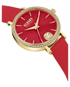 Mar Vista Crystal Leather Watch-Versus Versace Best