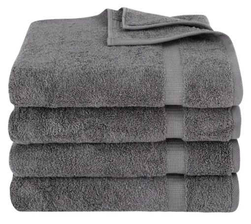 Villa Turkish Cotton Luxury Hotel Collection Bath Towels - 4 Pieces-Classic Turkish Towels Sale